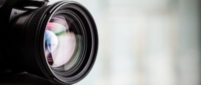 lentes de câmera de segurança