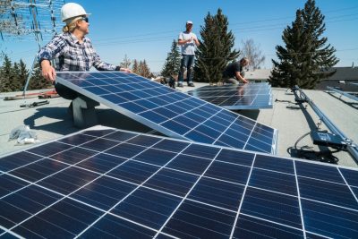 painel de energia solar