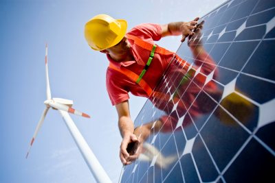 instalação de energia solar